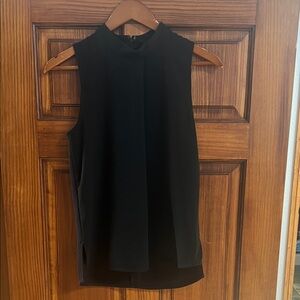 Ann Taylor Black Sleeveless Top